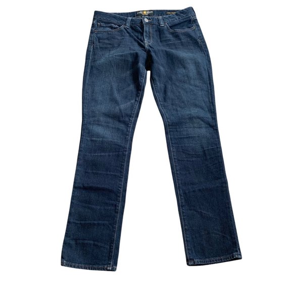 Lucky Brand Halsted Lola Skinny Dark Wash Denim Jeans - Picture 7 of 8